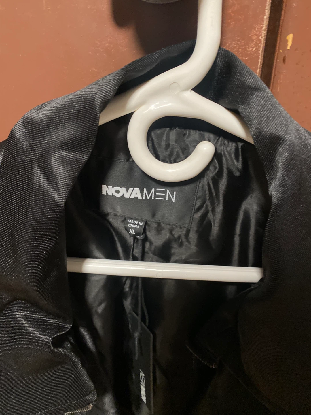 NOVAMEN U Get Me Satin Cropped Jacket Black XL - photo 2