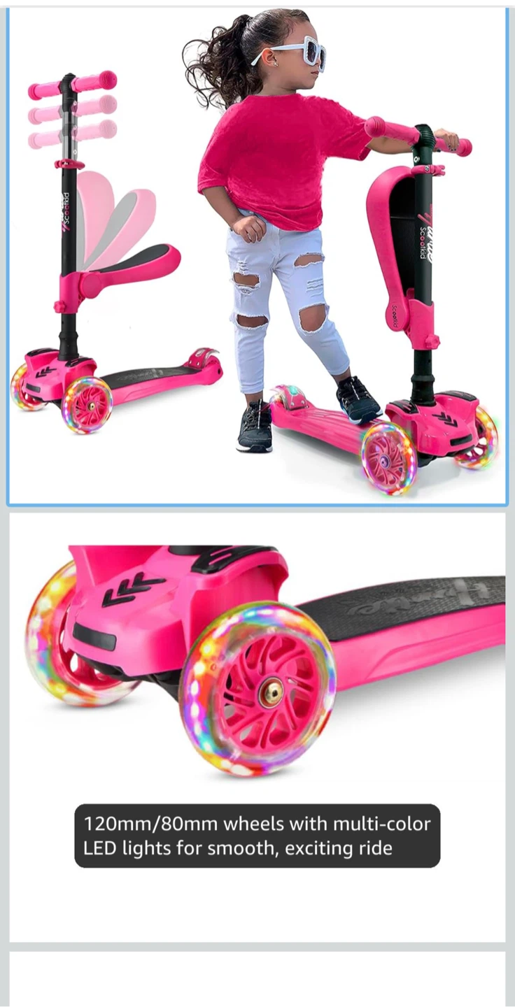 Hurtle ScootKid 3-Wheel Scooter