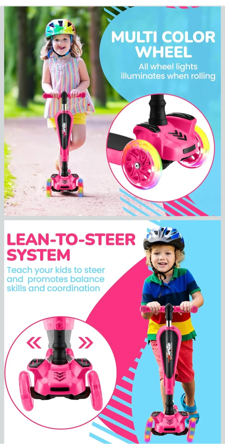 Hurtle ScootKid 3-Wheel Scooter - photo 2