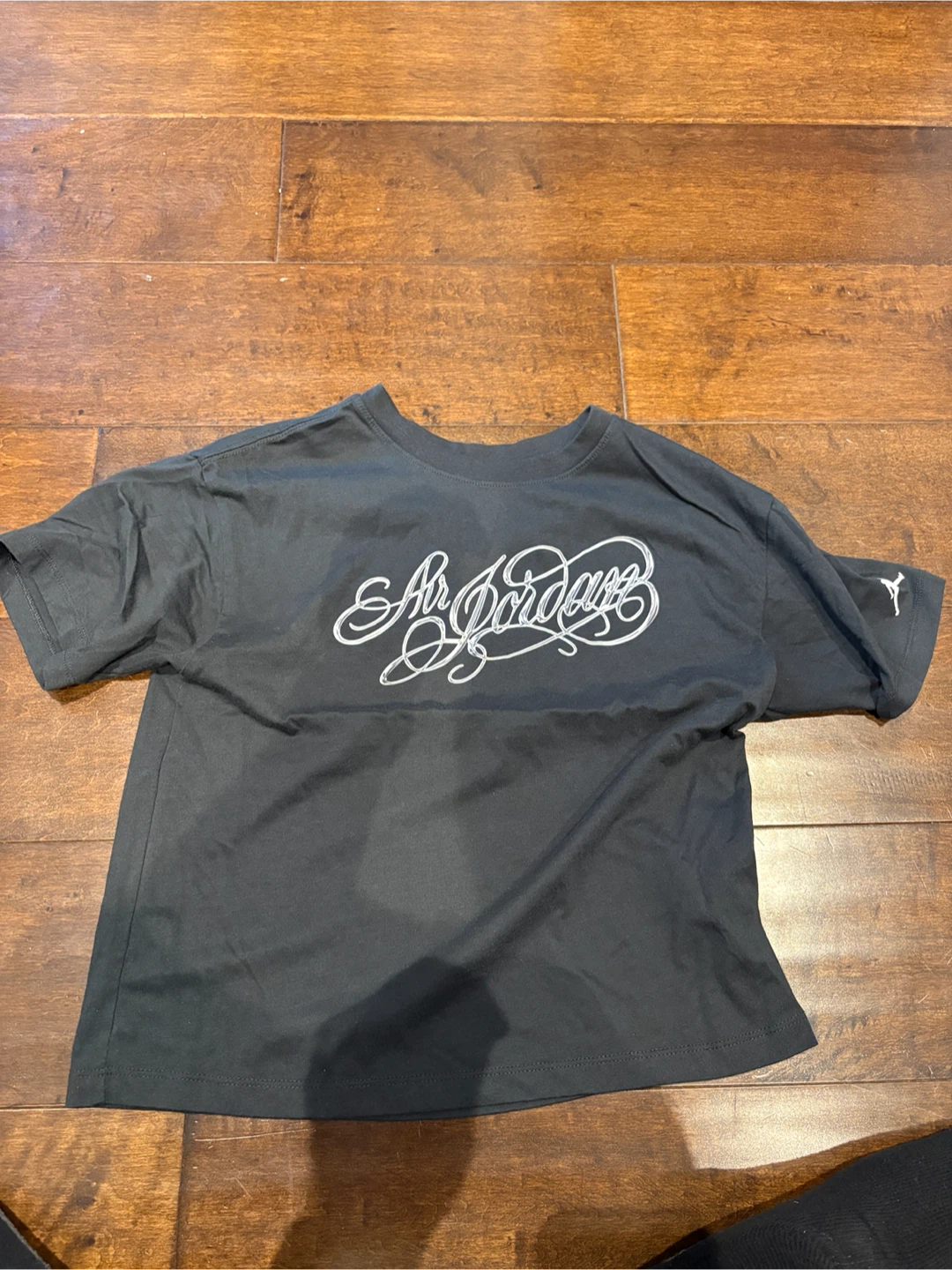 Kids Air Jordan T-Shirt Black size L