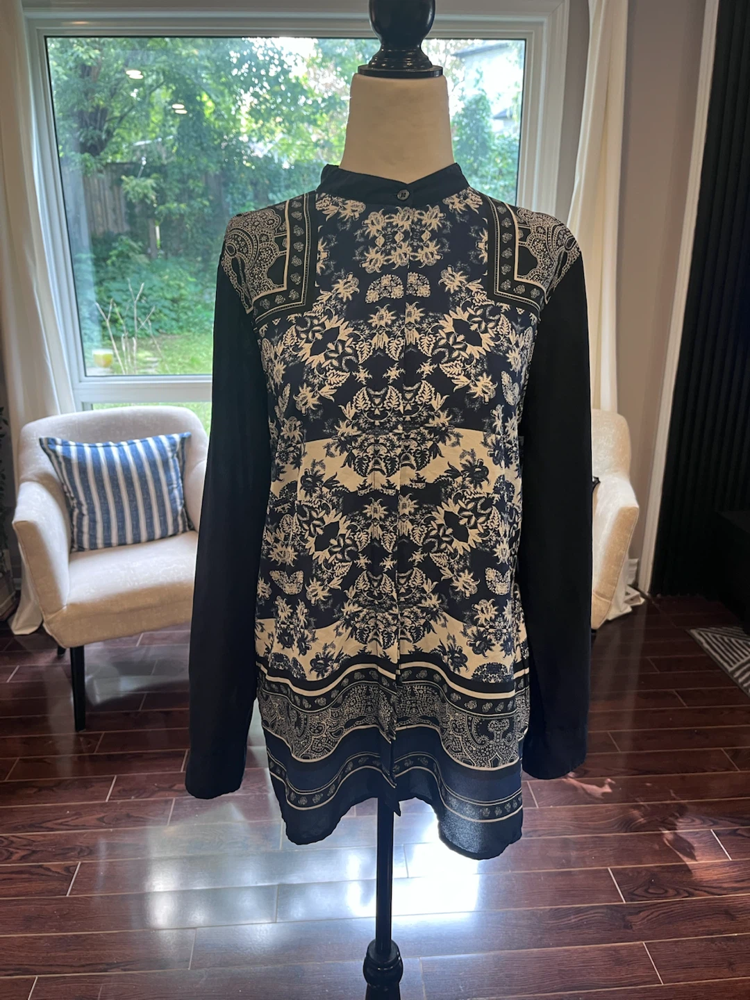 Joe Fresh Patterned Long-Sleeve Shirt