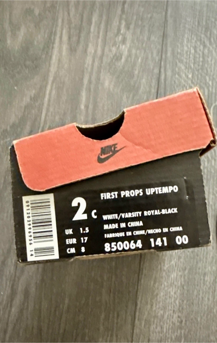 Baby Nike Shoes( bought in 1998)