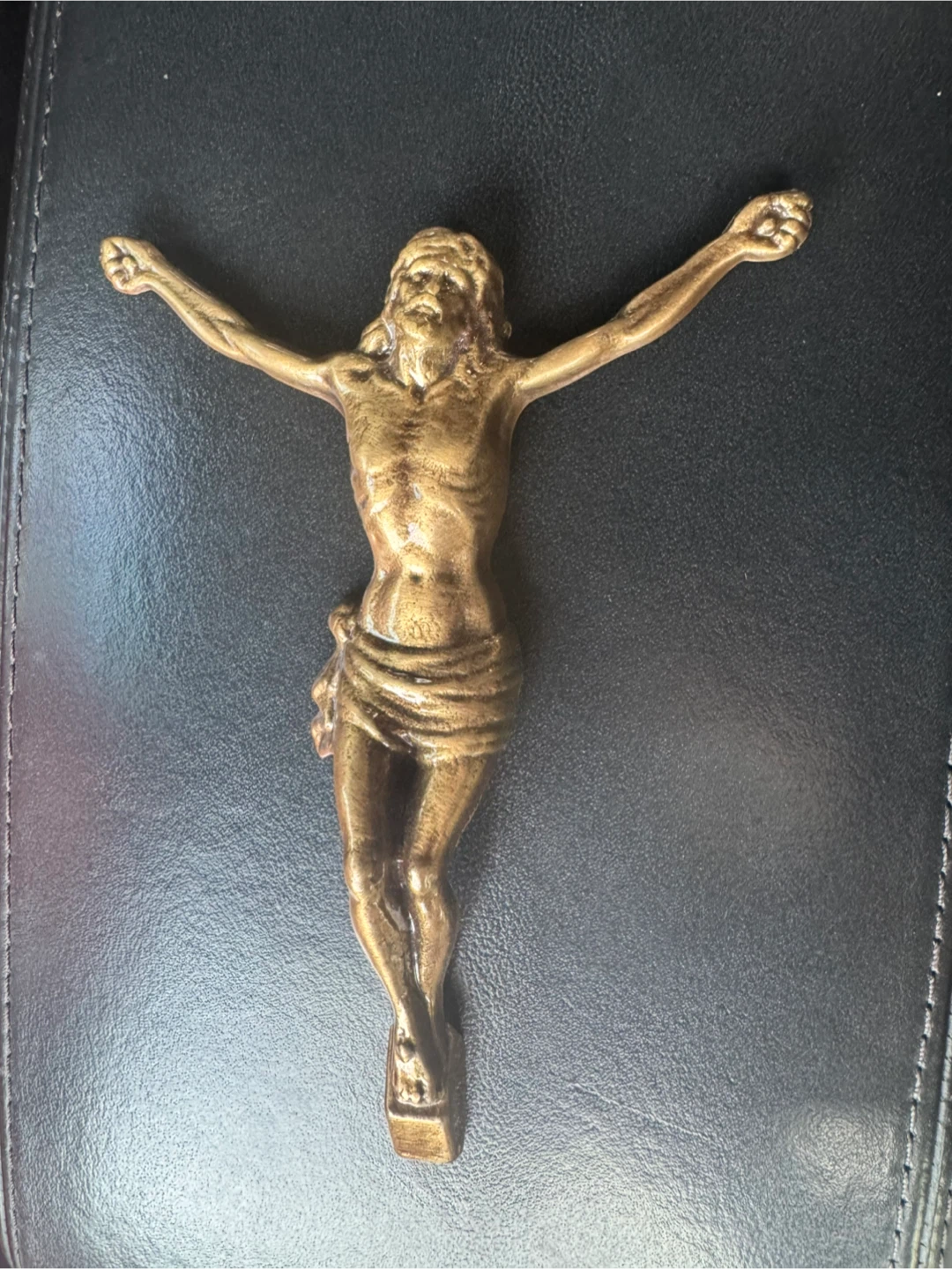 Vintage Brass Corpus Figure