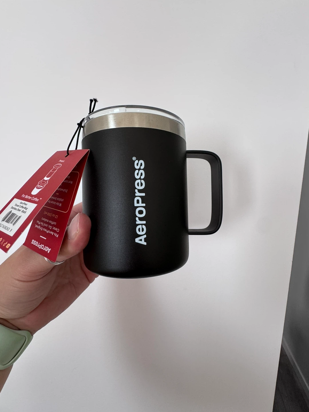 AeroPress Travel Coffee Mug - Black