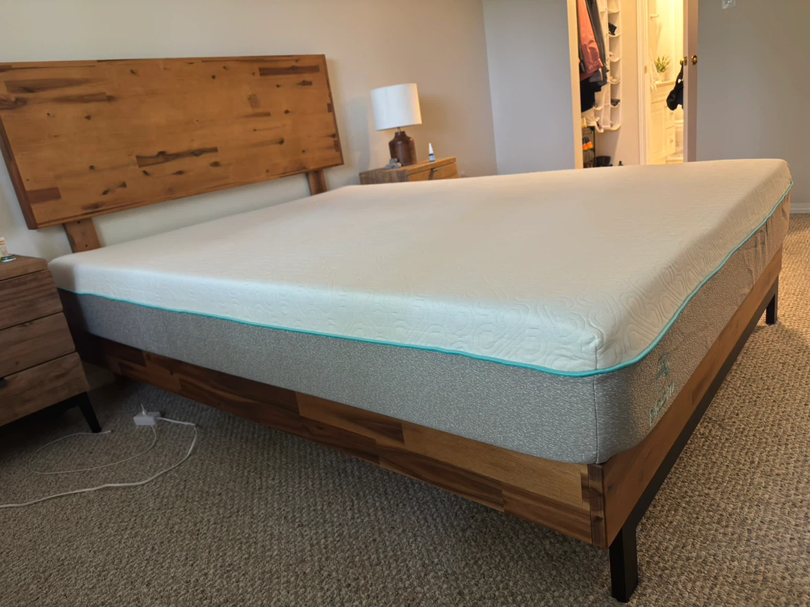 Beautiful Queens size Bed with Bloom memory foam matress - photo 3