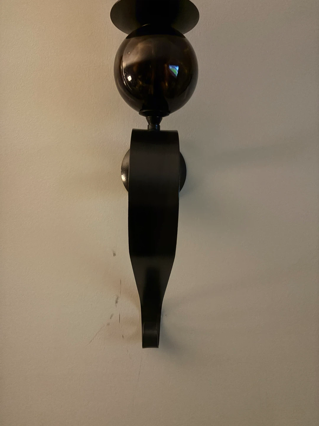Wall-Mounted Metal Candle Holder - photo 2