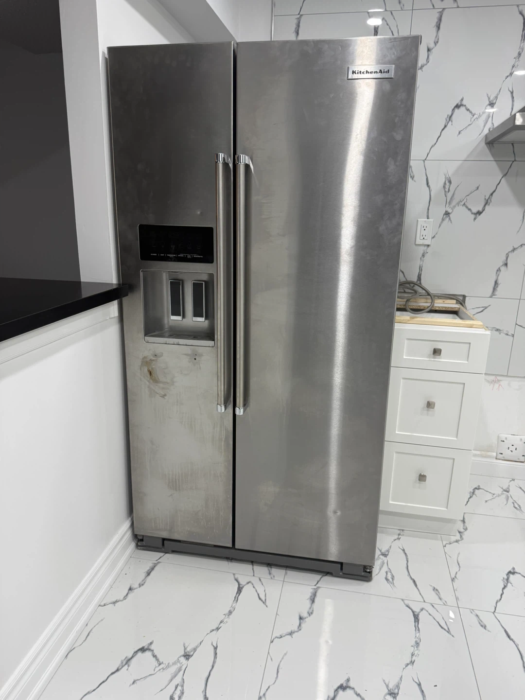 KitchenAid Stainless Steel Side-by-Side Refrigerator