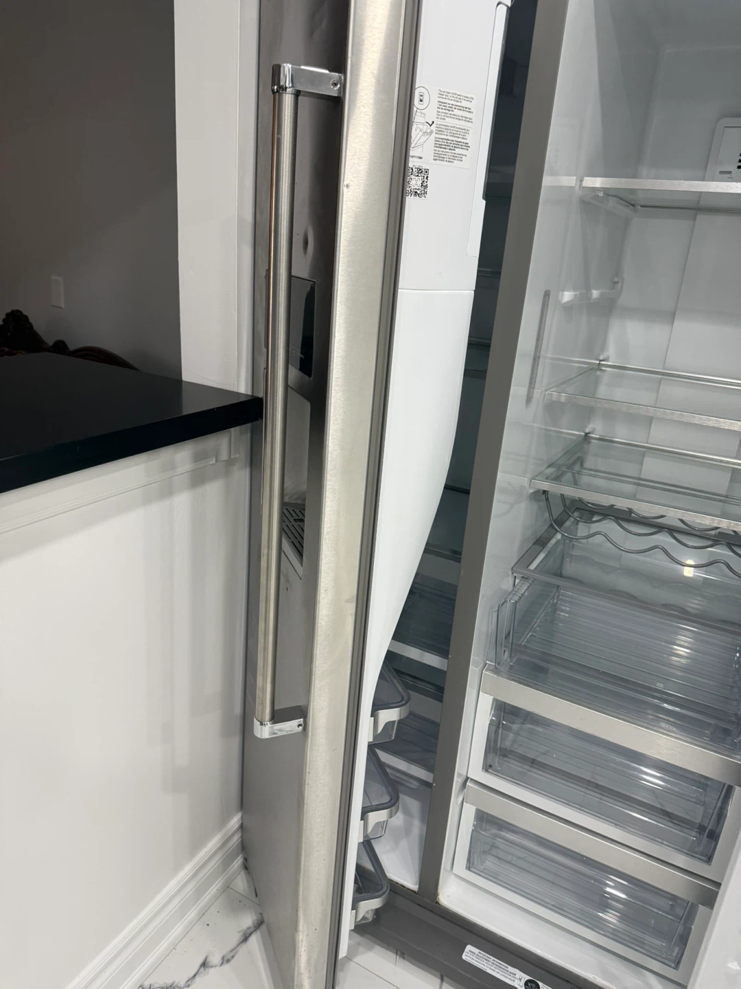 KitchenAid Stainless Steel Side-by-Side Refrigerator - photo 5