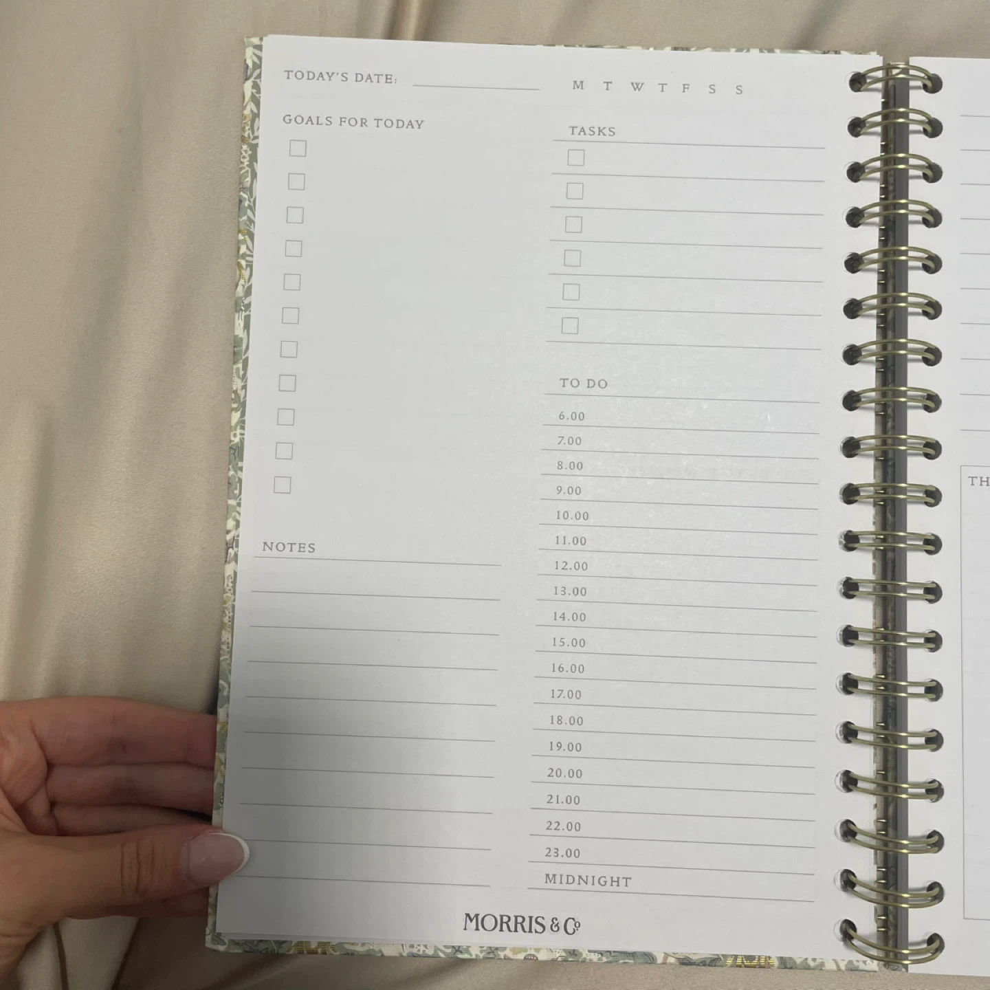 Morris & Co Daily Organizer Journal - photo 3