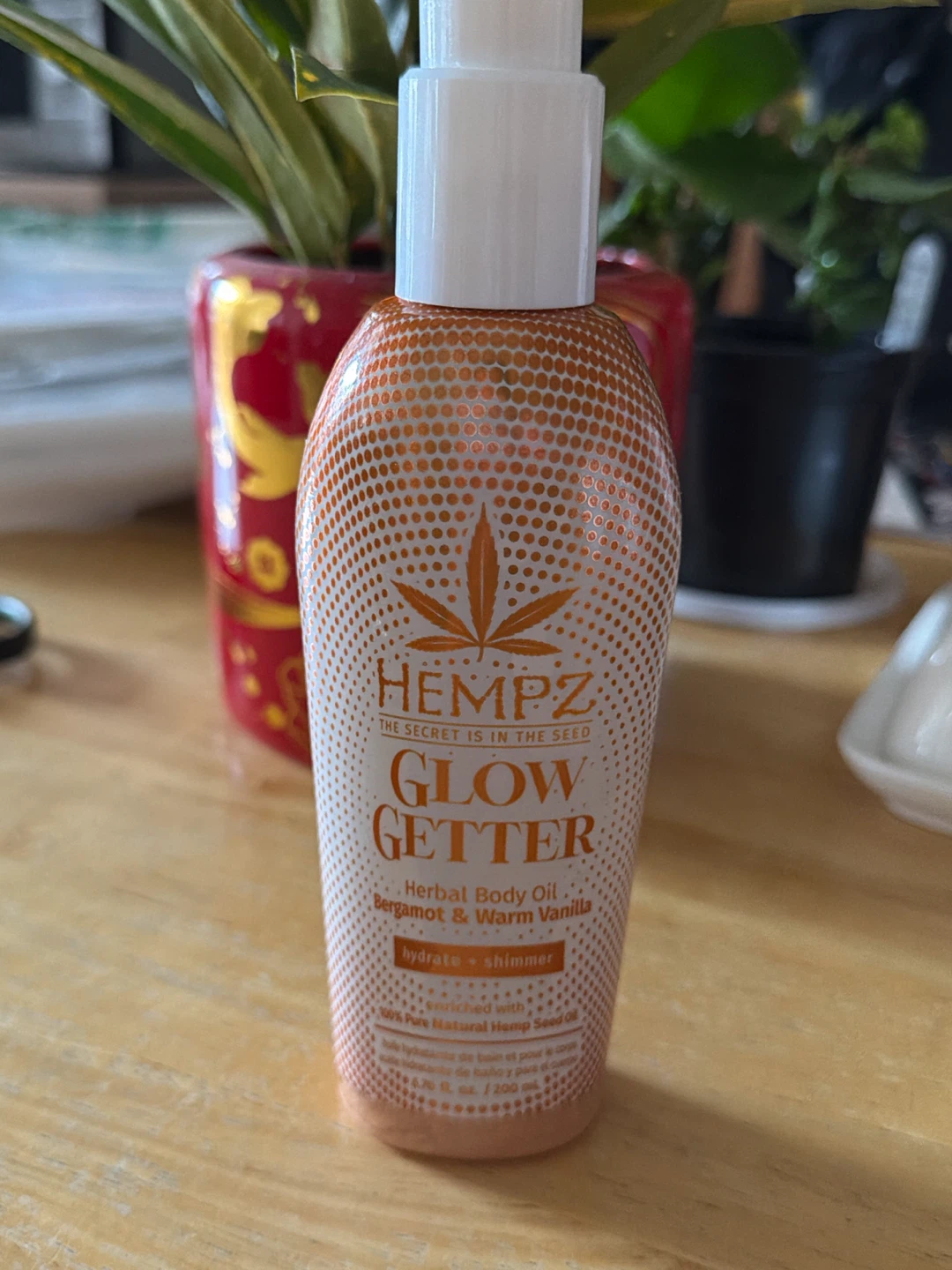 🏈 Hempz Glow Getter Herbal Body Oil