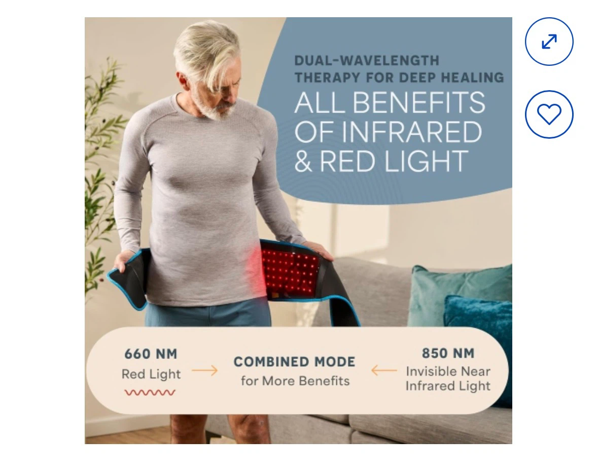 LifePro AlleVared Red Light Therapy Belt - photo 5