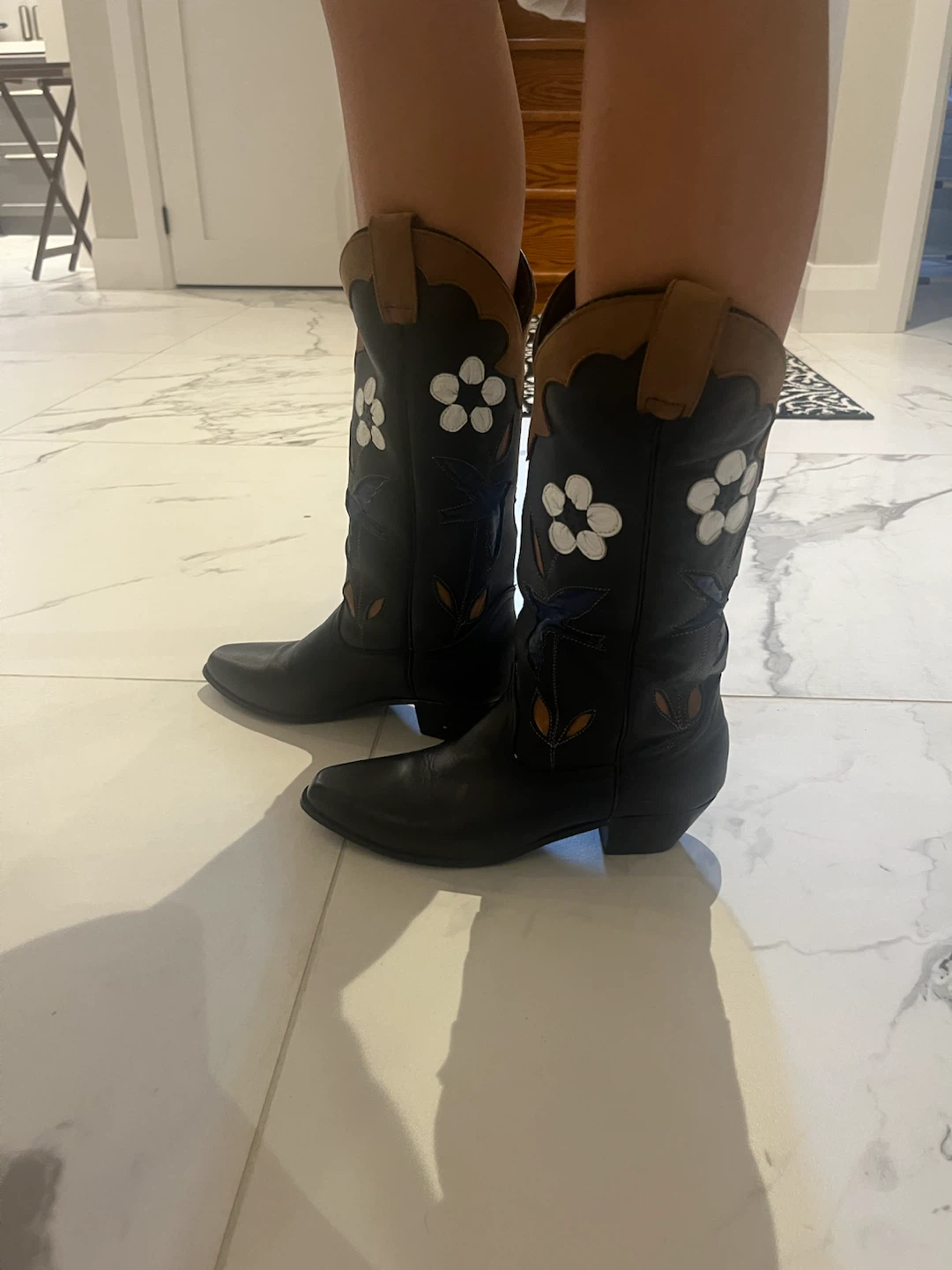 Floral Western Boots - photo 3