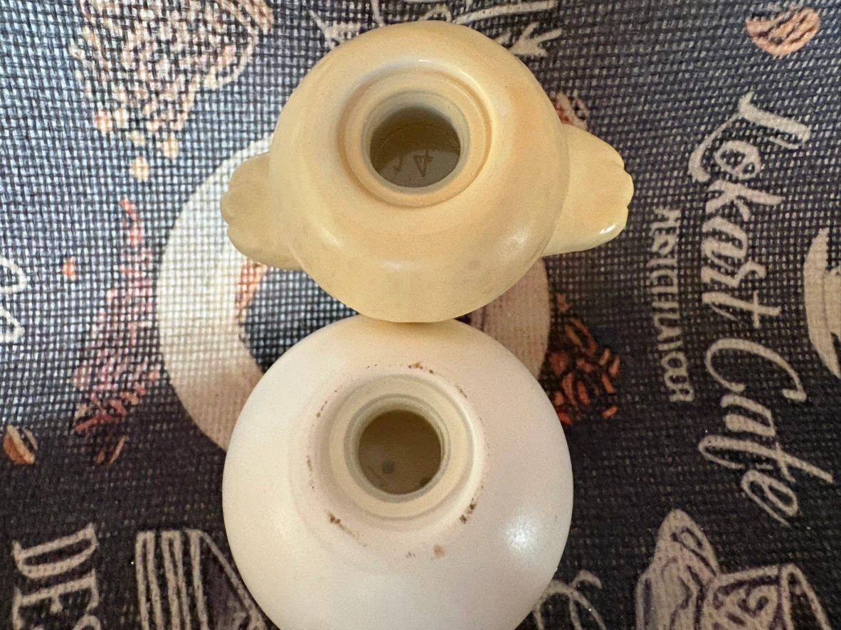 Ceramic Chick and Egg Salt and Pepper Shakers - photo 3