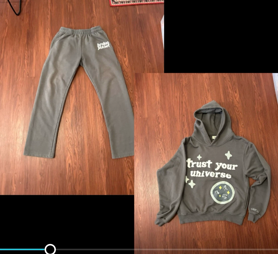 Broken Planet Trust Your Universe Hoodie and Joggers Set