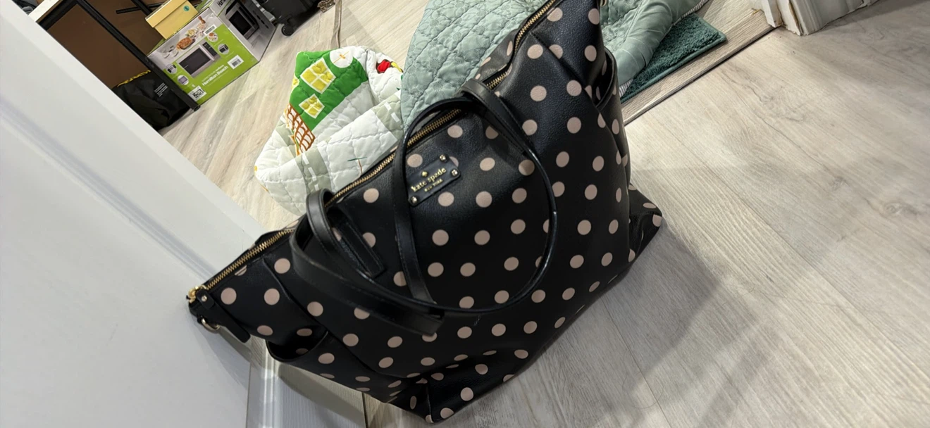Kate Spade Polka Dot Tote Bag