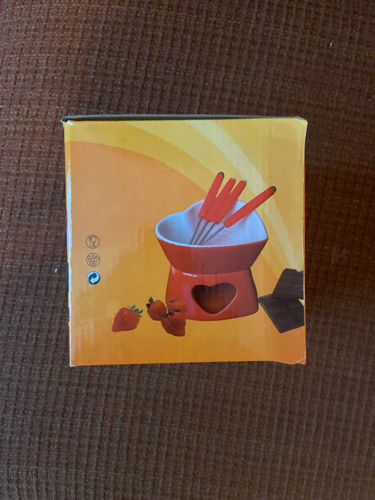 Ceramic Chocolate Fondue Set - photo 3