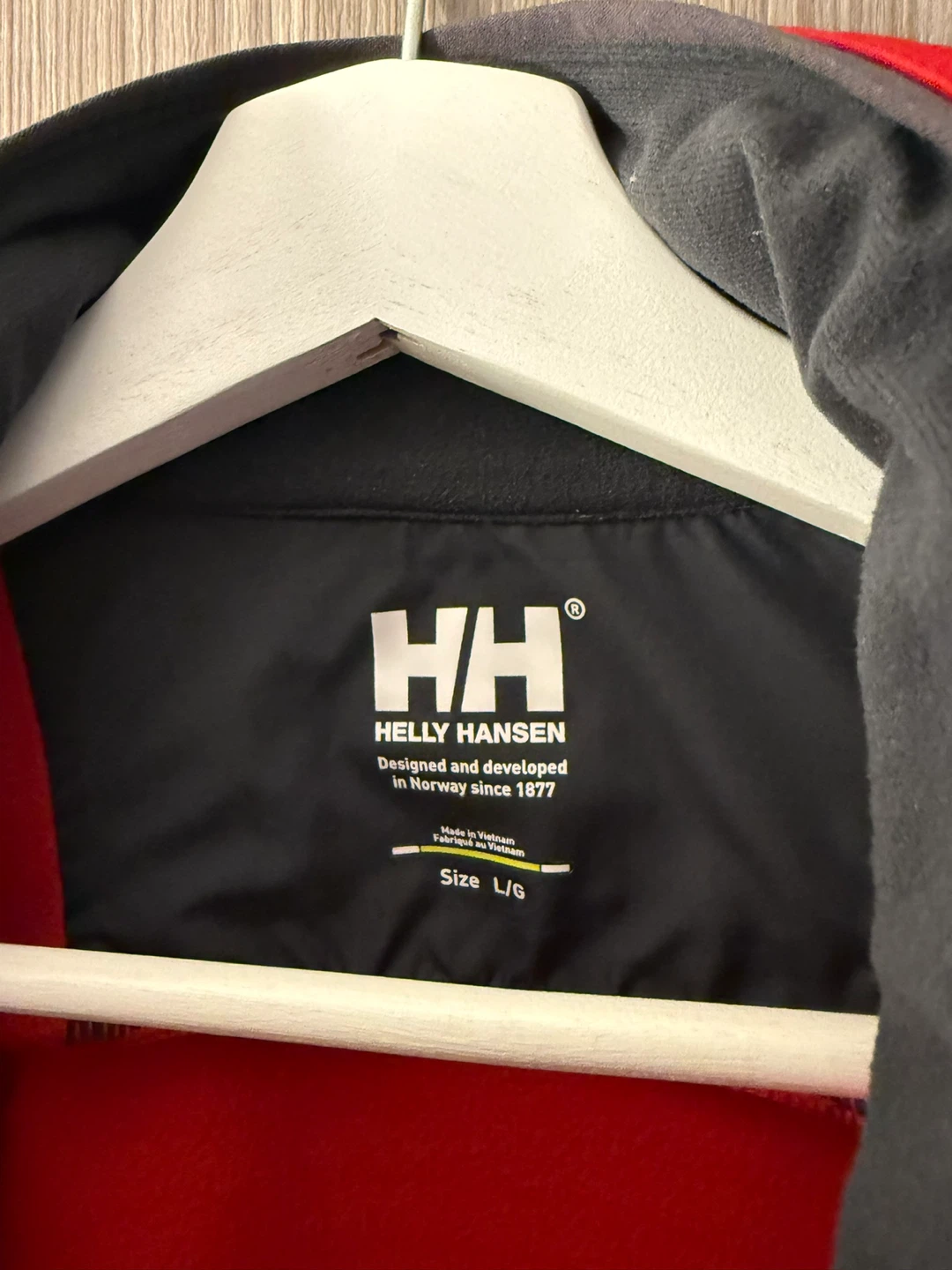 Helly Hansen Red Jacket Men L Size - photo 2