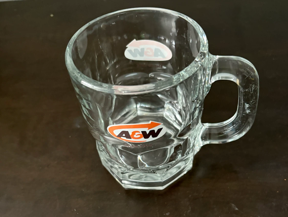 A&W Collectible Glass Mug