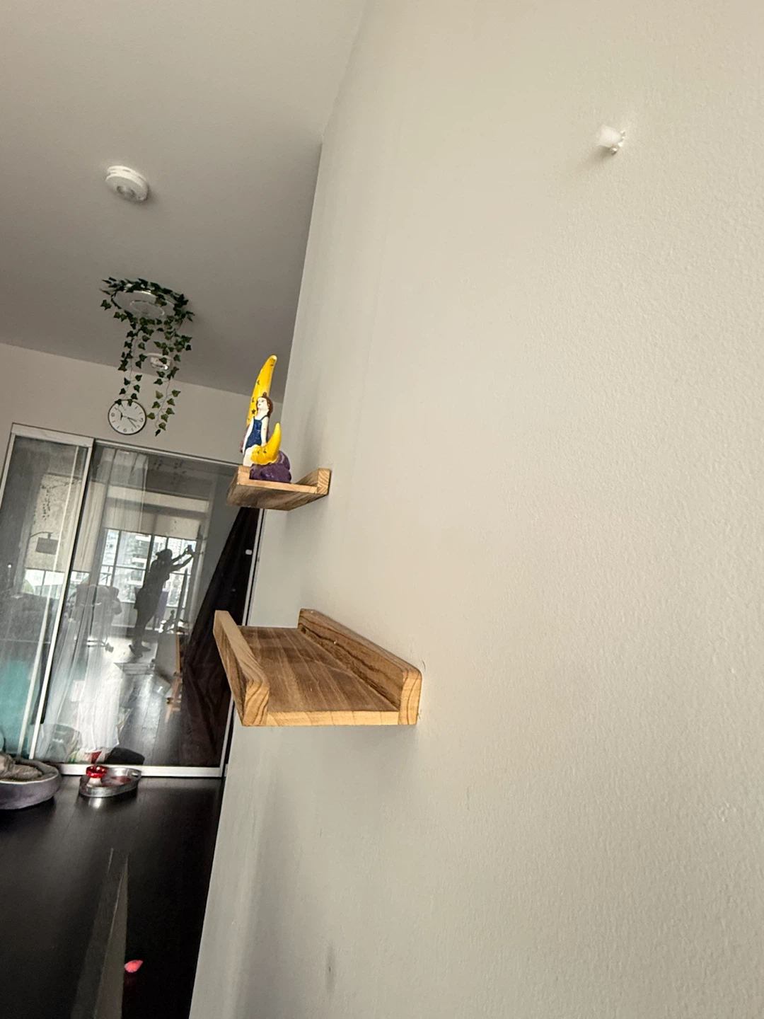 Two Wooden Wall Shelves - photo 3