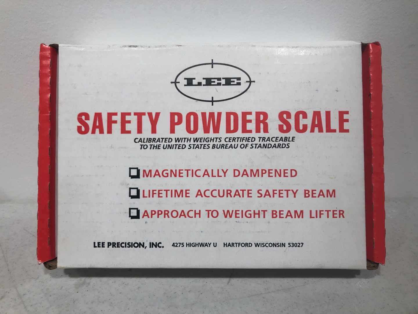 Lee Precision Safety Powder Scale