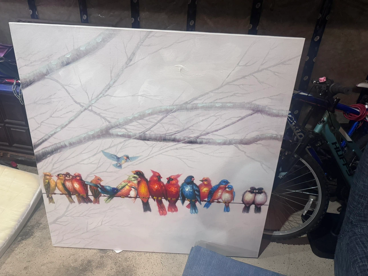 Large Bird Wall Art Canvas 100$ - photo 2