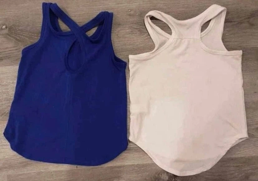 🏈 EUC 2 Joe Fresh Active Tank Tops Size Small (6 yrs) - photo 2