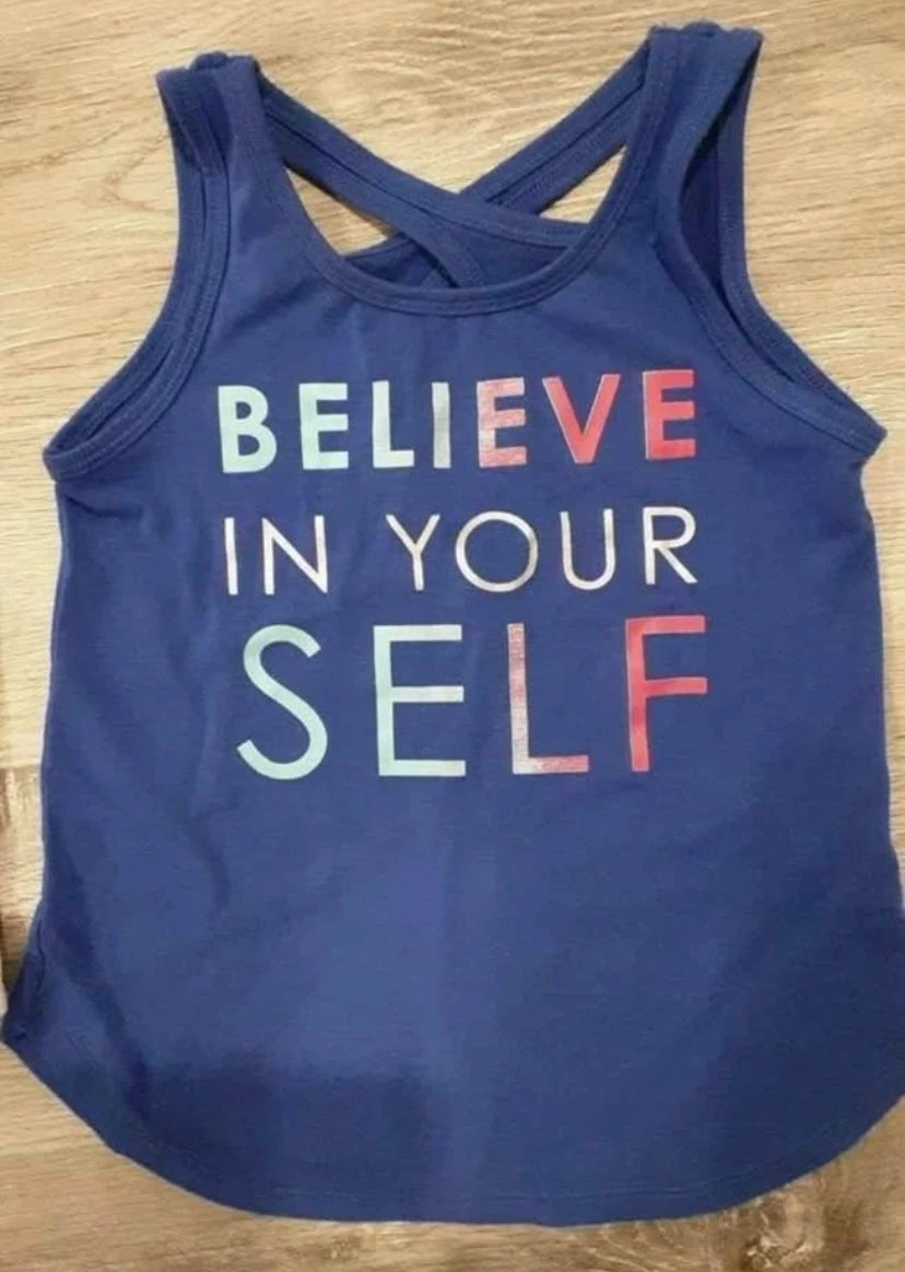 🏈 EUC 2 Joe Fresh Active Tank Tops Size Small (6 yrs) - photo 3