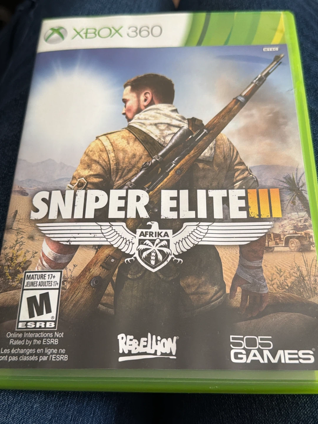 🏈 Sniper Elite III for Xbox 360