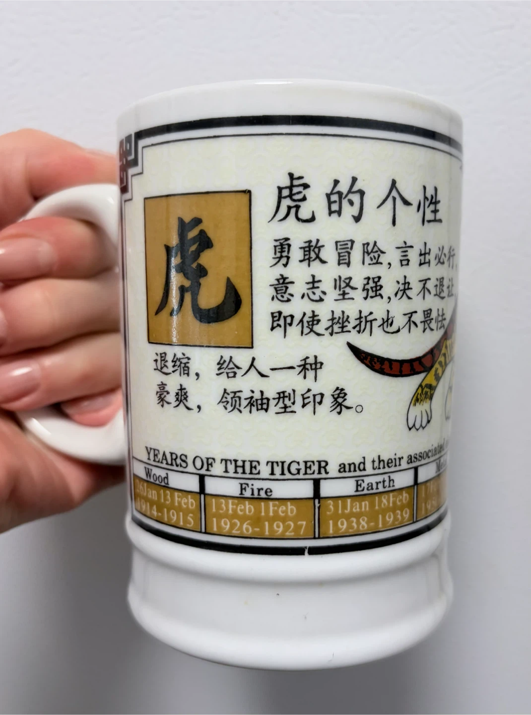 Year of the Tiger Ceramic Mug - photo 3