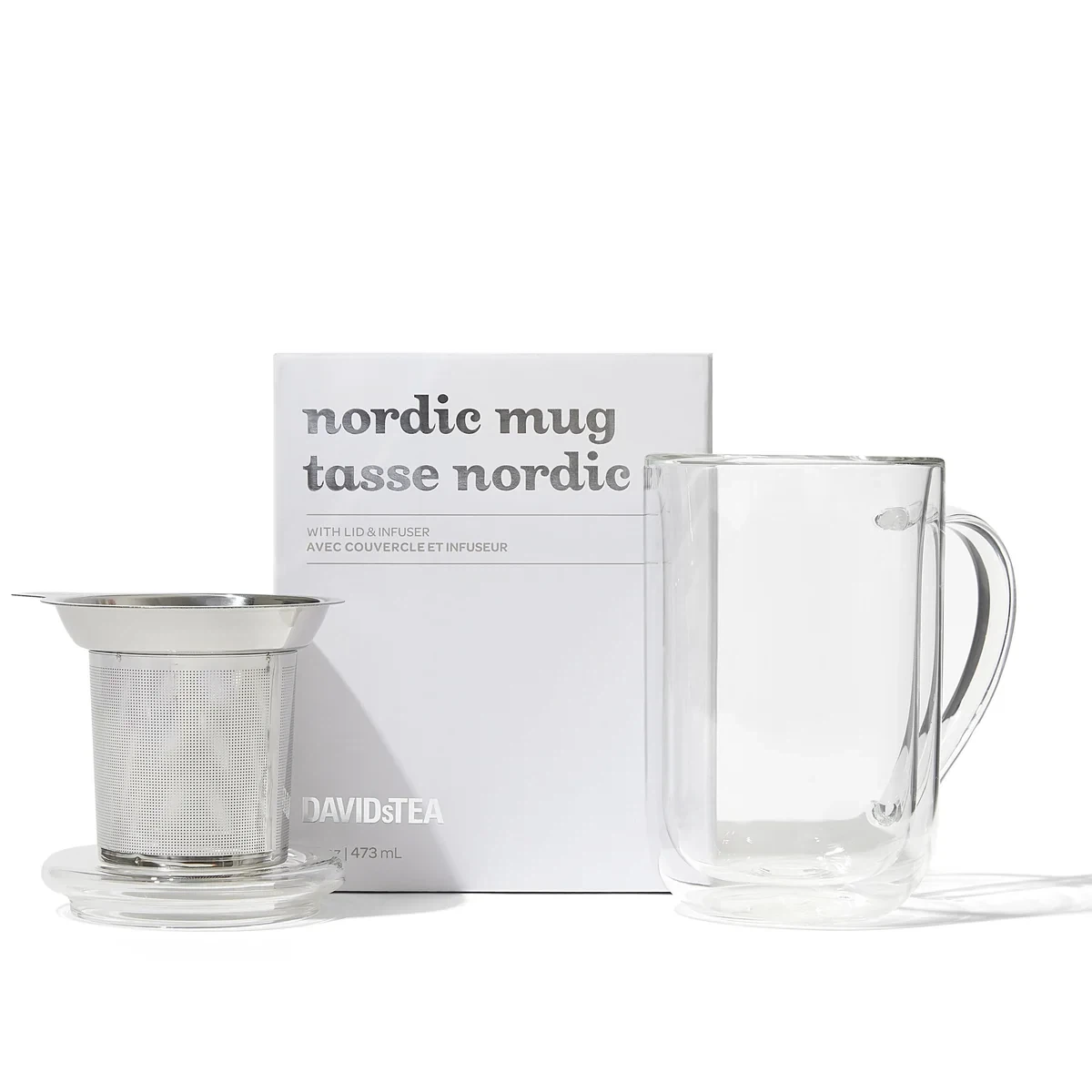 Double Walled Mug with Lid and Infuser - photo 3