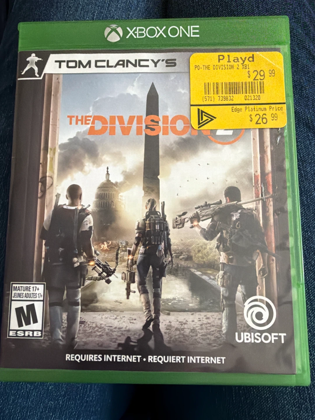 🏈 Tom Clancy's The Division 2 for Xbox One