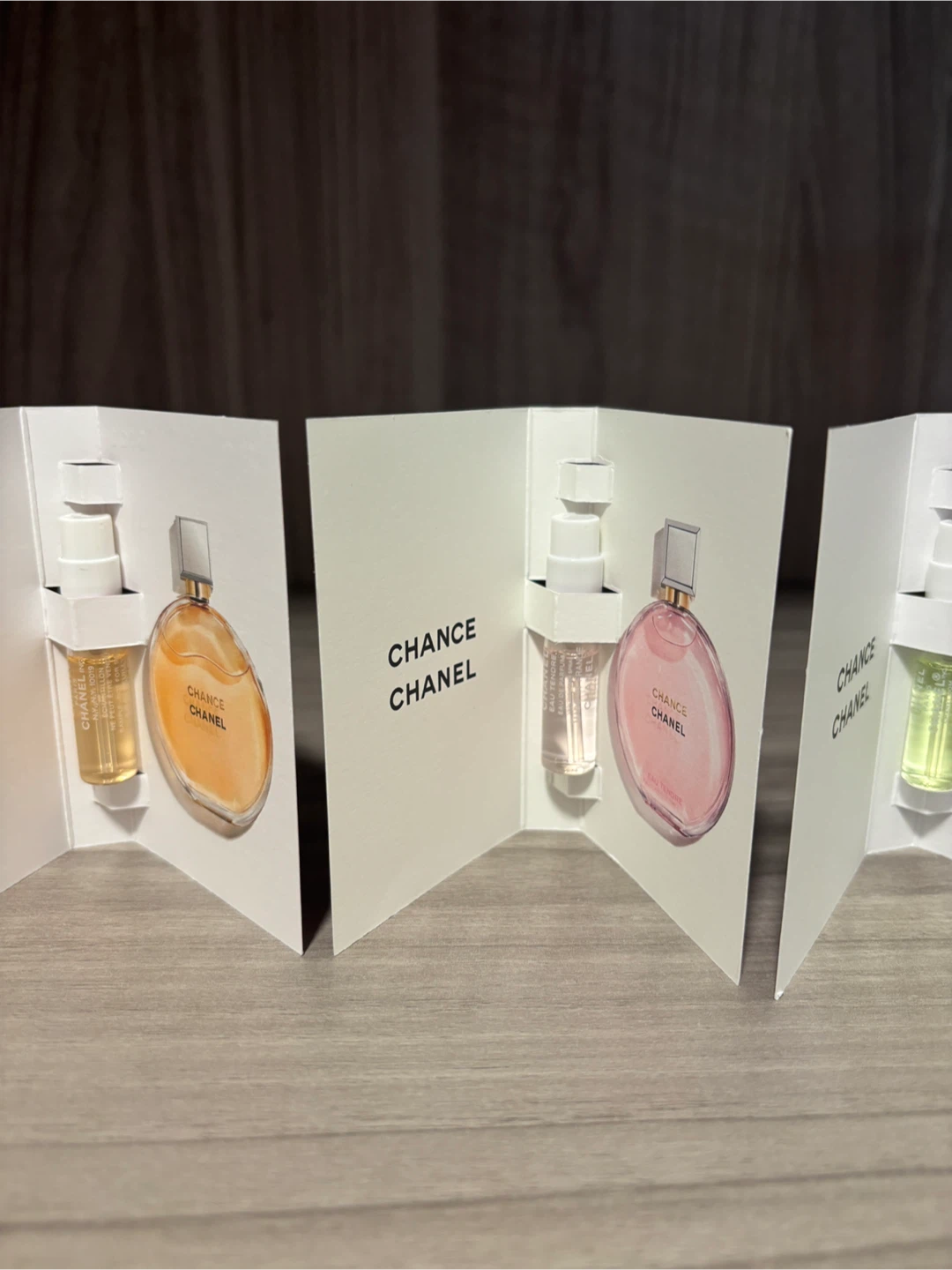 Chanel Chance Perfume Sample Set – 4 Different Scents, 4 × 1.5ml - photo 4