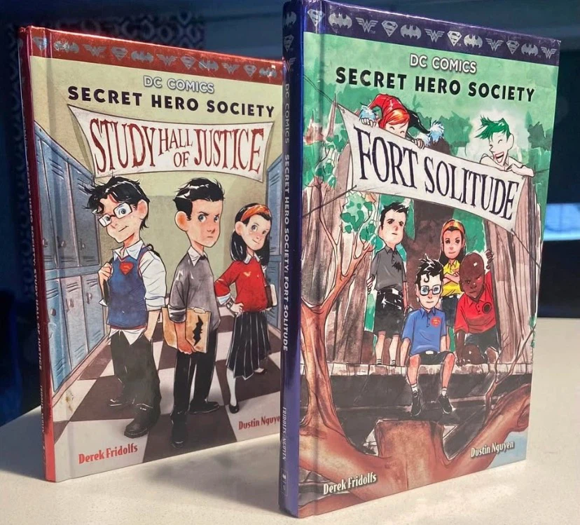 🏈 Secret Hero Society Books - Study Hall & Fort Solitude