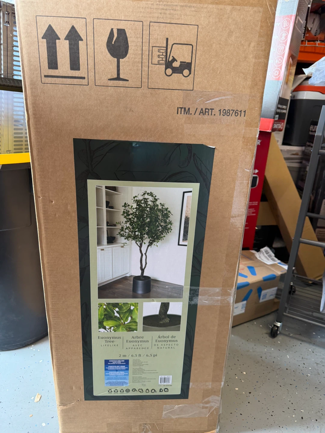 Lifelike Euonymus Tree 2m