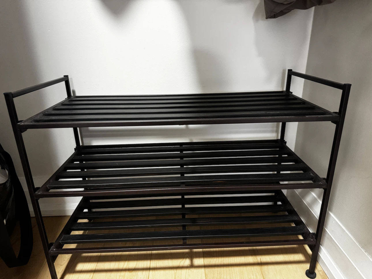 3-Tier Metal Shoe Rack