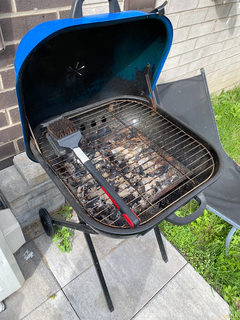 Blue Portable Charcoal Grill - photo 2