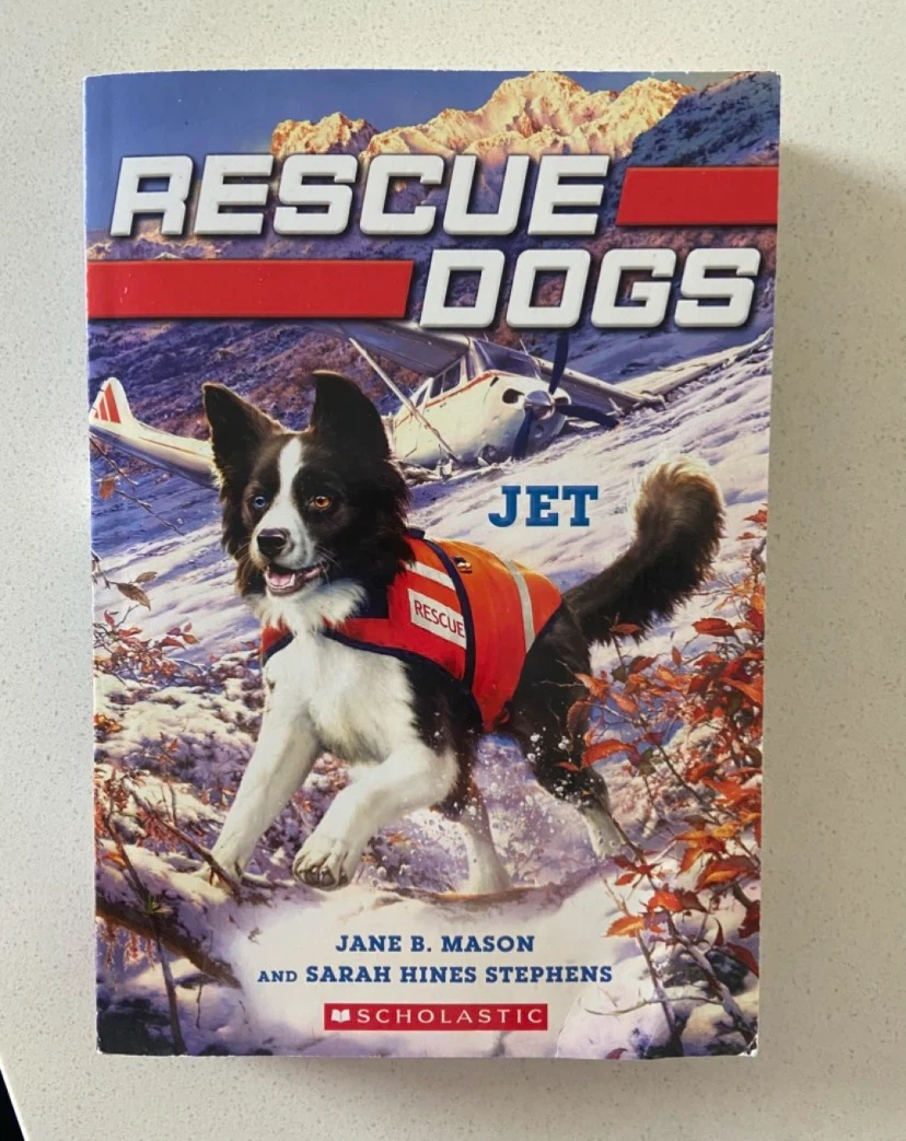 🏈 NEW Rescue Dogs: Jet by Jane B. Mason and Sarah Hines Stephens