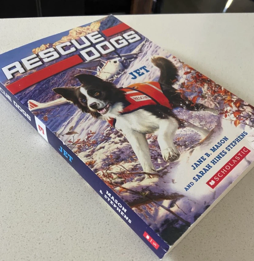 🏈 NEW Rescue Dogs: Jet by Jane B. Mason and Sarah Hines Stephens - photo 2