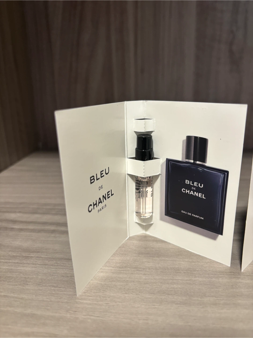 Bleu de Chanel Sample Trio-EDP, L’Exclusif & Parfum, 1.5ml each - photo 3