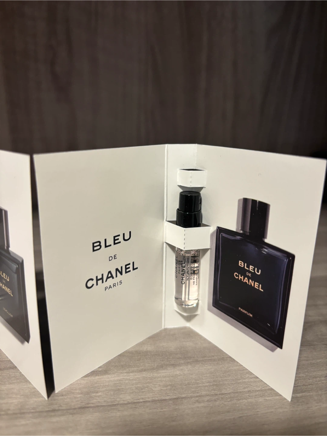 Bleu de Chanel Sample Trio-EDP, L’Exclusif & Parfum, 1.5ml each - photo 5