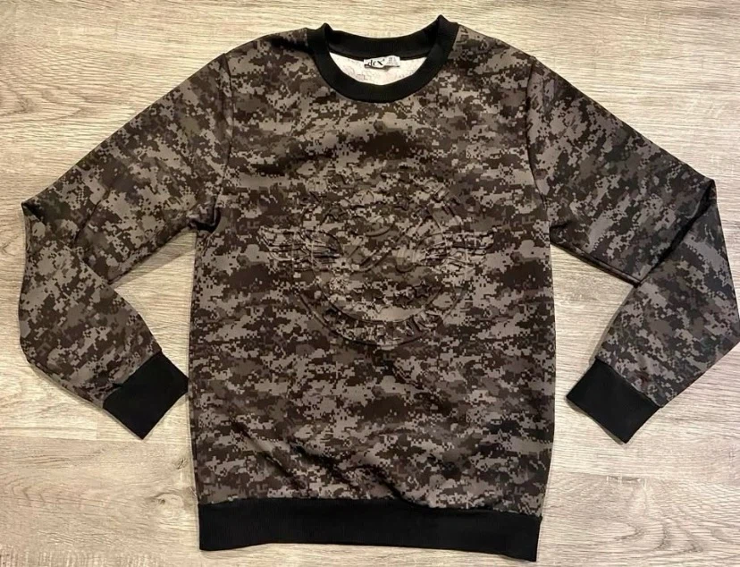 🏈 EUC Boys DEX Camouflage Pattern Sweatshirt XL