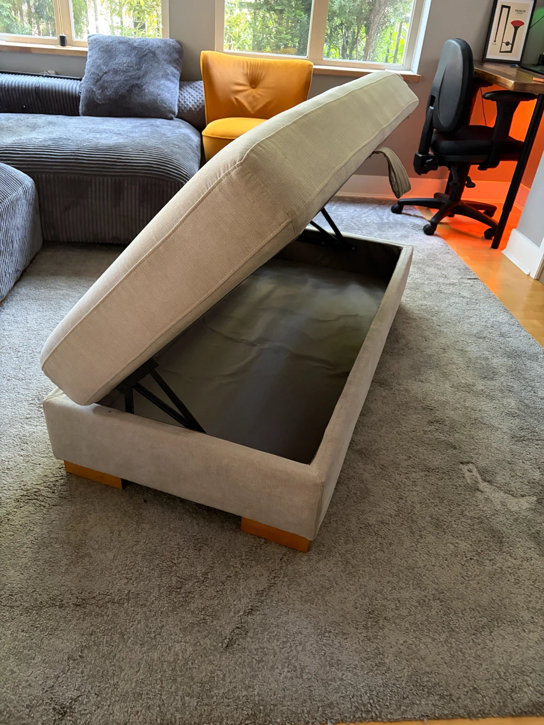 Lounge Storage Ottoman - photo 4
