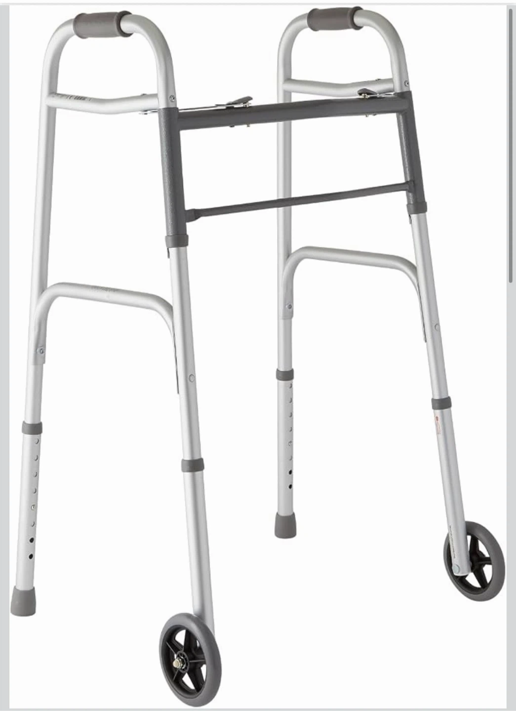 Folding Walker with 5" Wheels