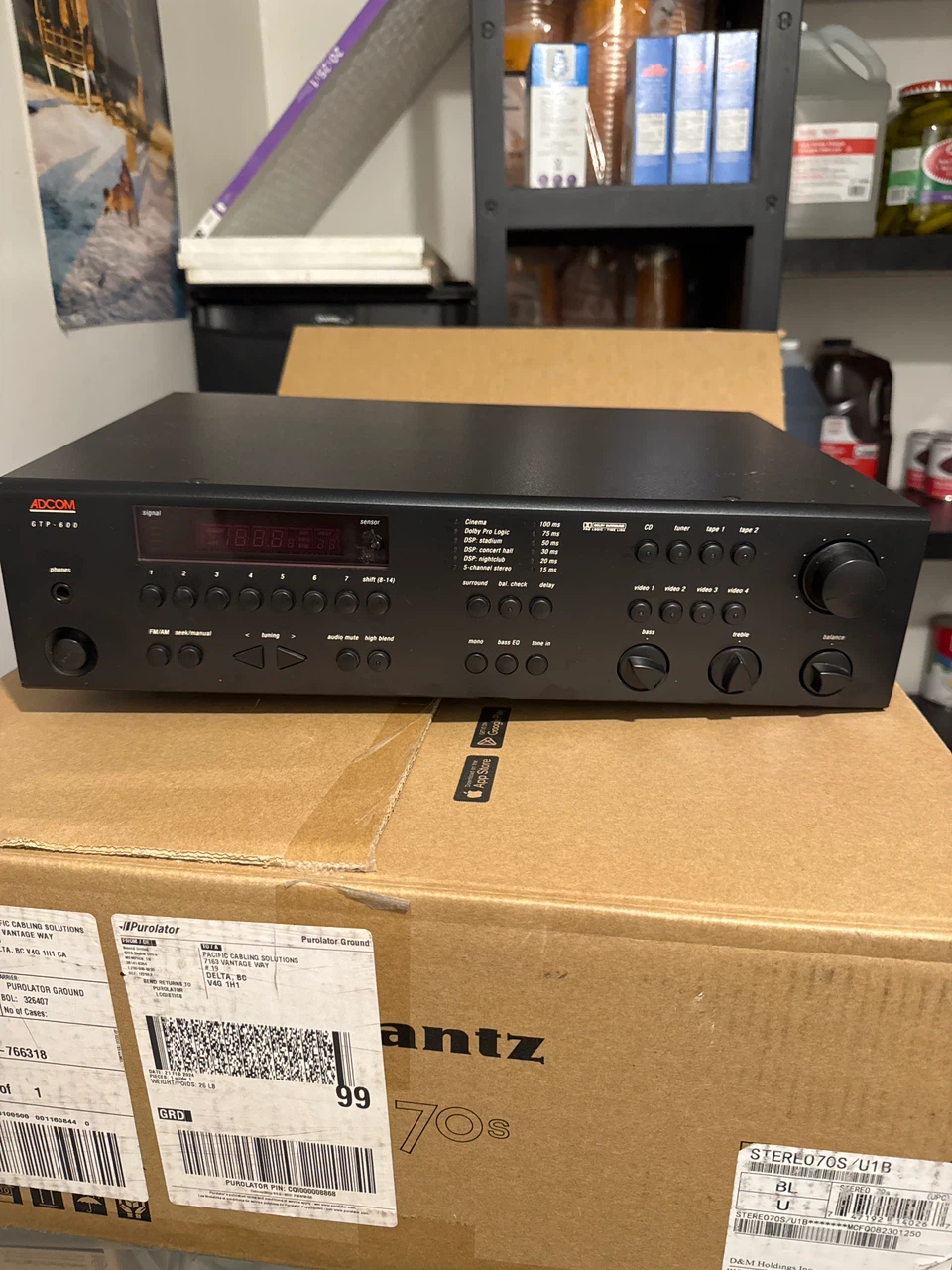 Adcom GTP-600 Surround Sound Tuner/Preamplifier