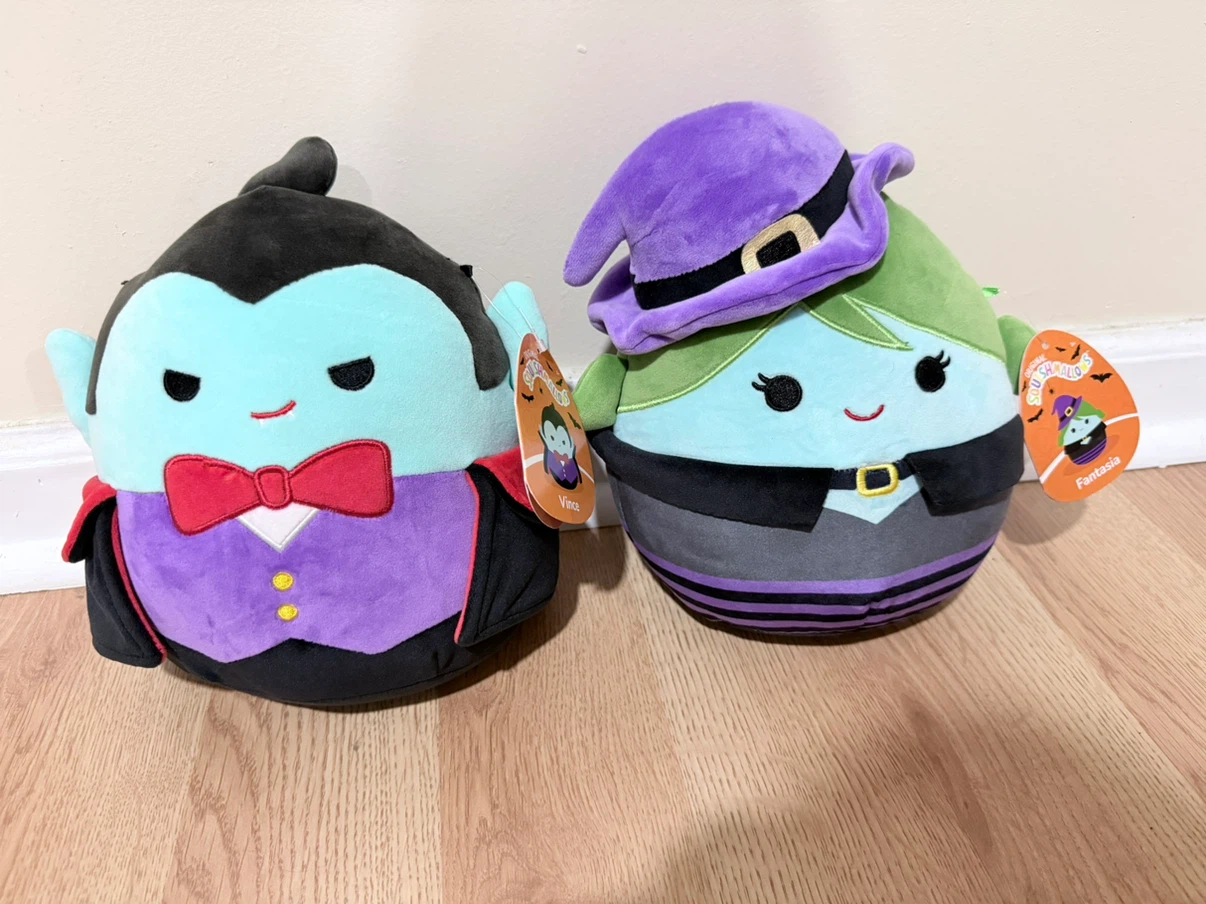 Squishmallows Vince and Fantasia Halloween Plush🏈 - photo 2
