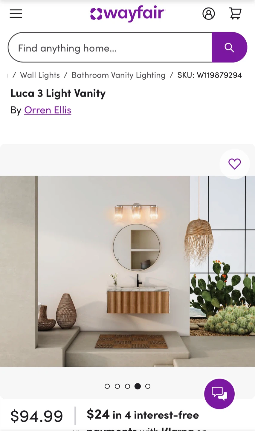 Housemark Luca 3-Light Vanity Bar🏈 - photo 2