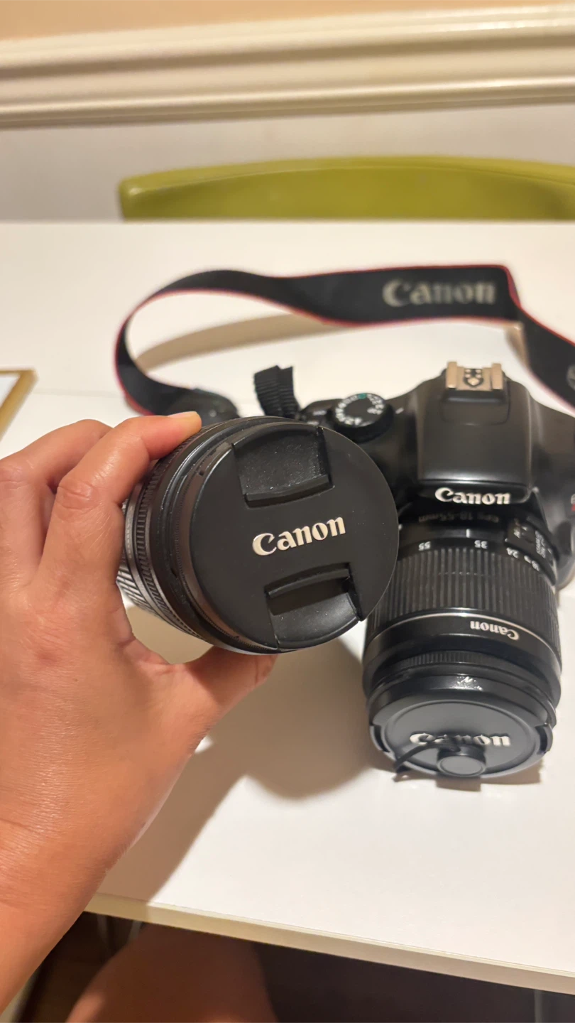 Canon EOS Rebel T3 with Two Lenses - photo 2
