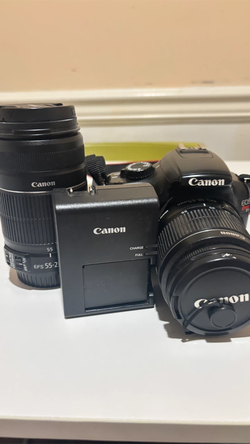 Canon EOS Rebel T3 with Two Lenses - photo 3