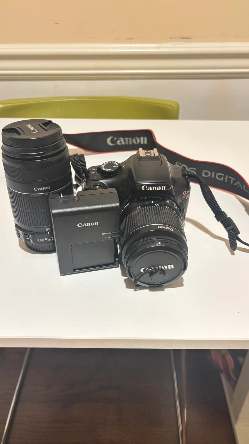 Canon EOS Rebel T3 with Two Lenses - photo 4