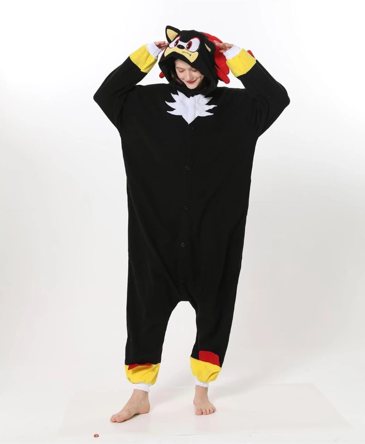 Shadow the Hedgehog Character Onesie - photo 2